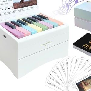Piano Calendar 2025 Playable World Famous Songs Tik Tok famous Recharable